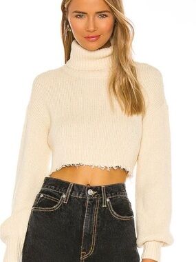 L'Academie Cream Knit Sweater